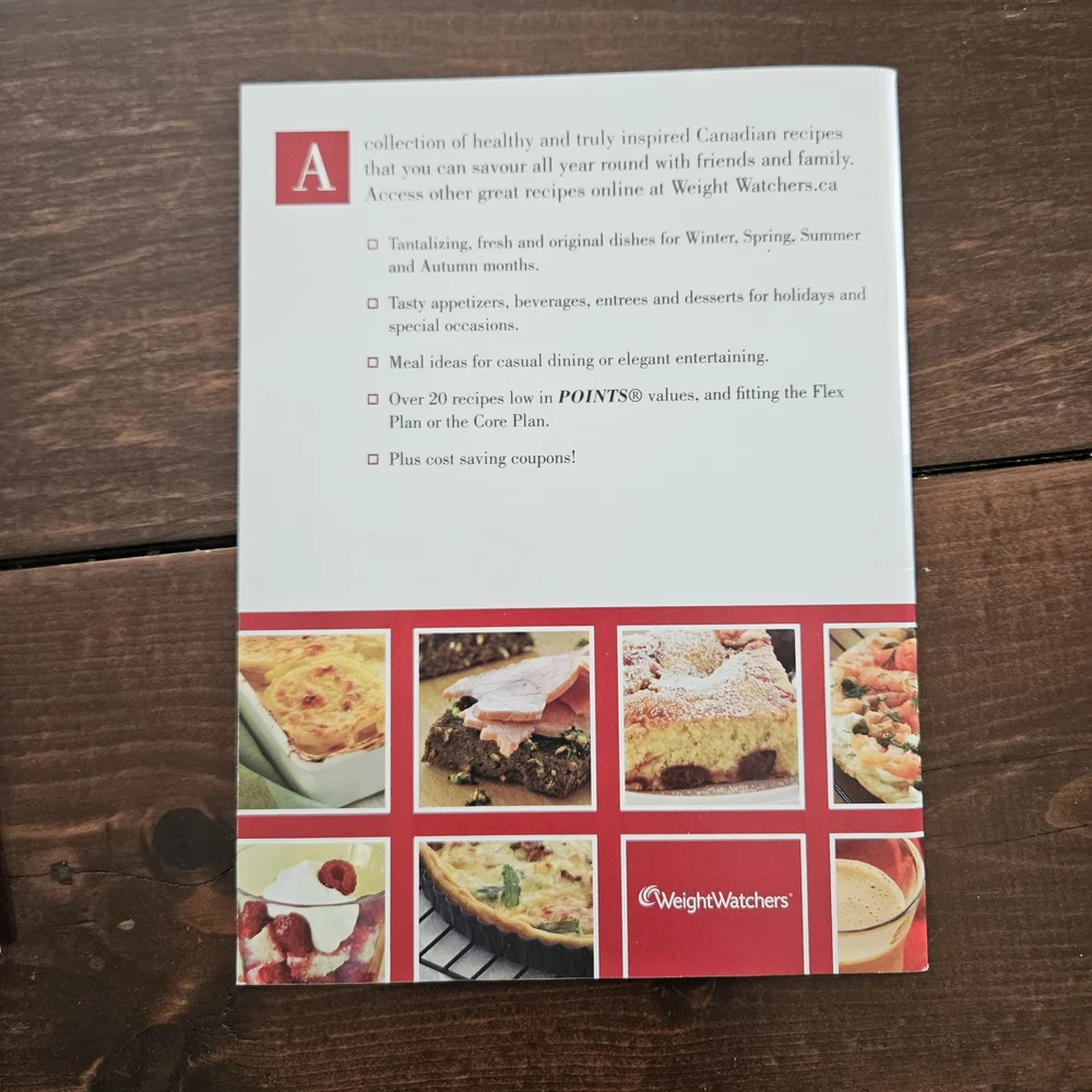 Best of Weight Watchers Magazine & Inspired Canadian Cuisine Set of 2 Cookbooks - Picture 9 of 10